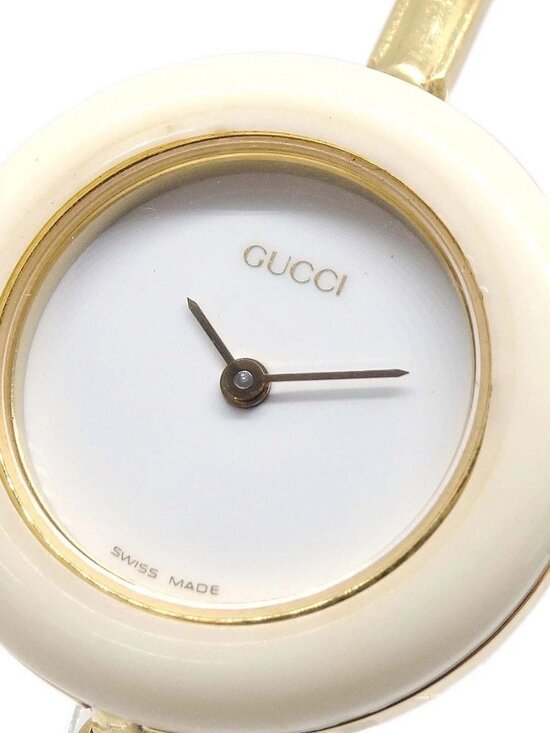 Gucci 11/12.2 Change Bezel Chameleon Quartz Watch SS 178171 main image 14